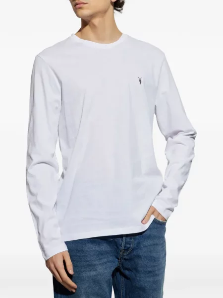 Lung tricou Allsaints alb