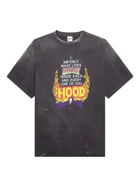 Tricou Saint Mxxxxxx negru