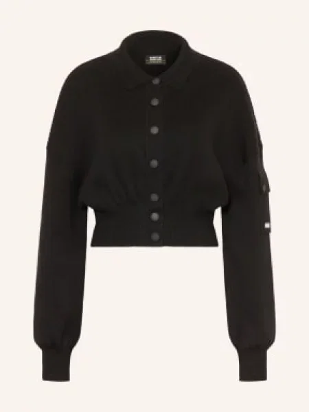 Barbour International Sweter Gigi schwarz czarny