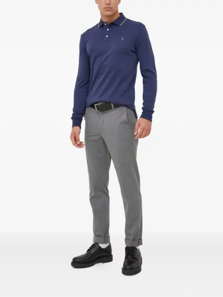 Велурени бягане дълго обувки за бягане Polo Ralph Lauren синьо