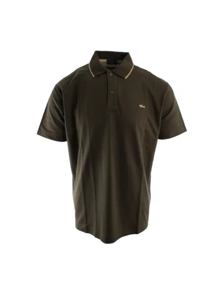 Koszulka polo Paul & Shark brązowa