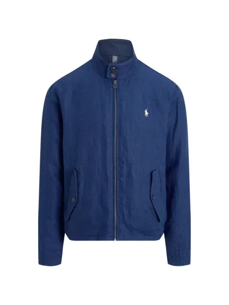 Tricou polo Polo Ralph Lauren cu autograf cu 5 buzunare în carouri gri