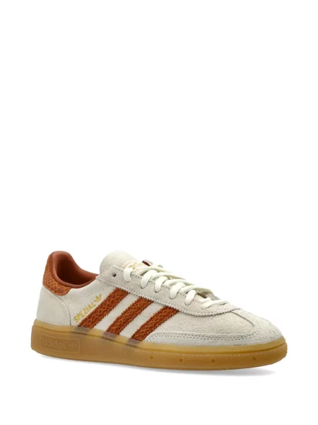 Sneakerși Adidas Spezial cu șireturi din piele cu imagine negru