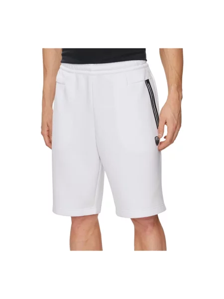 Bermudy Ea7 Emporio Armani białe