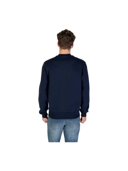 Bluza z efektem melanżu Lacoste niebieska