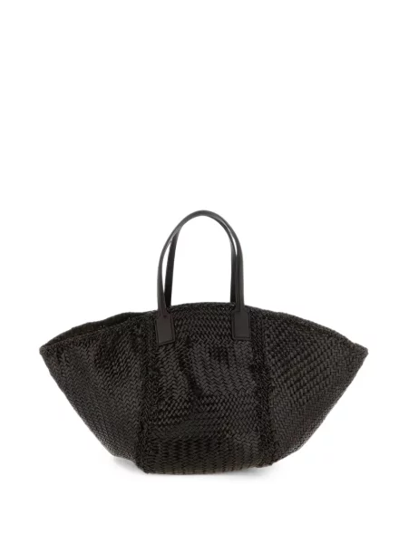 Geantă shopper Dragon Diffusion din piele maro