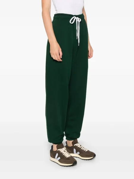 Sneakerși Polo Ralph Lauren din fleece verde