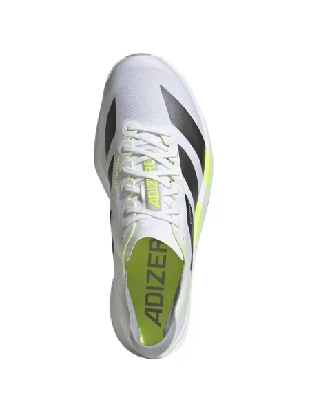 Sneakerși Adidas Adizero din piele zdrențuiți maro