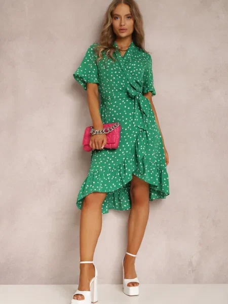 Sukienka Meleris zielona