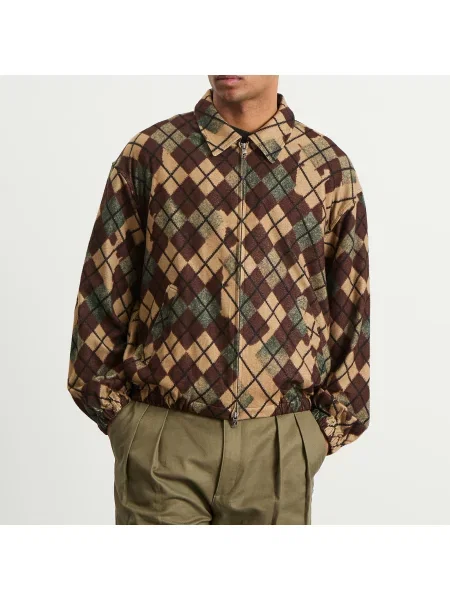 Kurtka Nomarhythm Textile brązowa