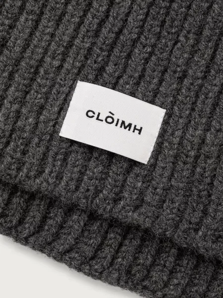 Cloimh női gyapjú csősál szürke