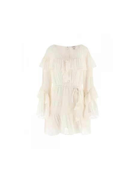 Guess Sukienki Kobieta S Laurence Dress biały