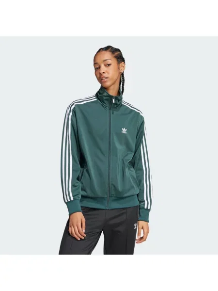 Bluza dresowa Adicolor Classics Loose Firebird zielona