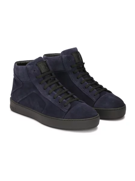 Sneakersy Kazar zamszowe niebieskie