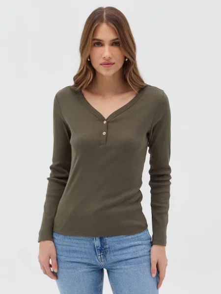 Лонгслів OVS хакі