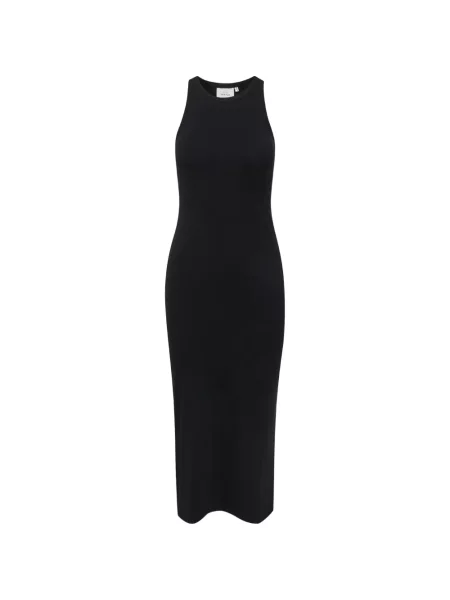 Rochie maxi Gestuz tricotate negru