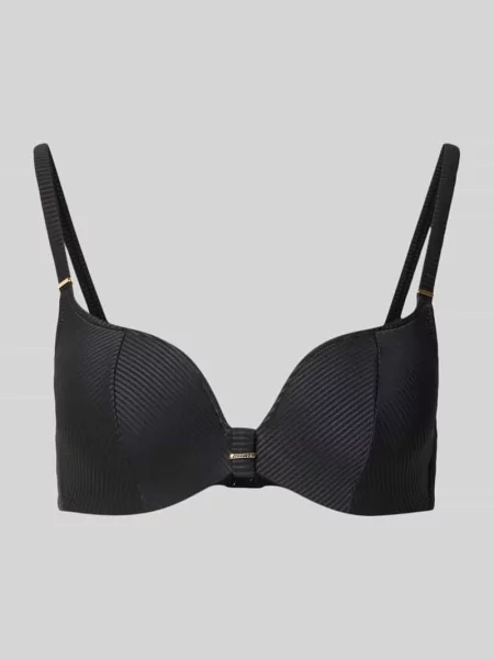Top bikini z detalem z logo model ‘CASSIE’ Marie Jo czarny
