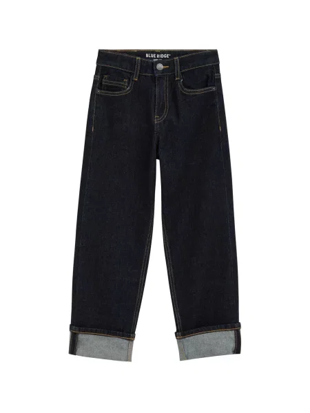 WE Fashion Jeans închis albastru