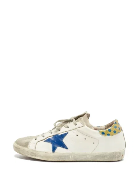 Sneakerși Golden Goose May din piele alb