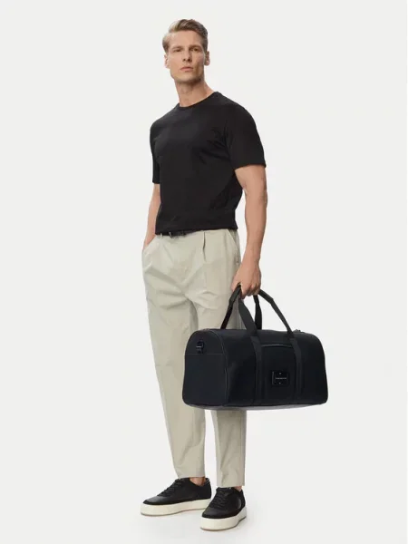 Tommy Hilfiger Чанта за уикенд Th Foundation Duffle черен