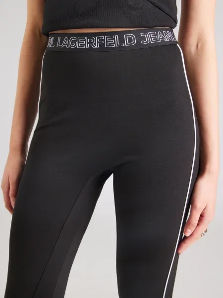 Karl Lagerfeld Jeans Legíny Karl Lagerfeld Jeans čierna