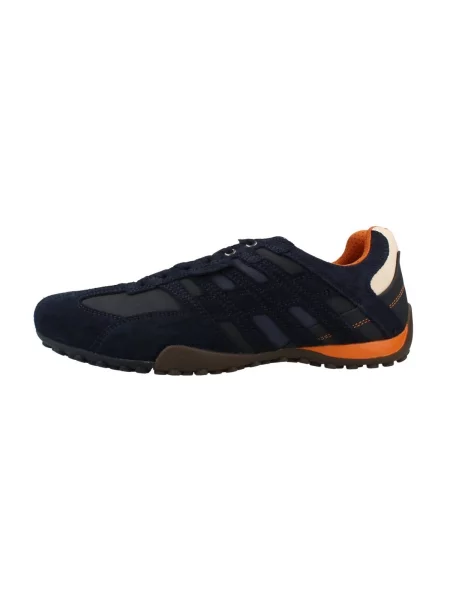 Pantofi Geox cu model piele de șarpe negru
