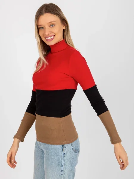 Sweter Relevance czerwony