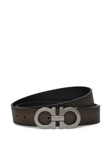 Cu centură reversibil curea Ferragamo verde