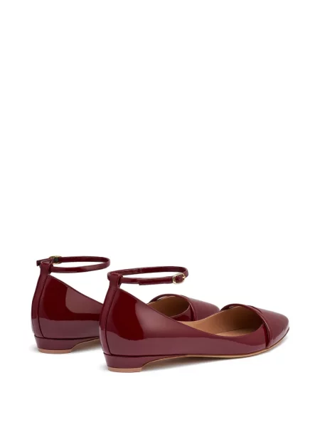Balerini Malone Souliers din piele de lac roșu