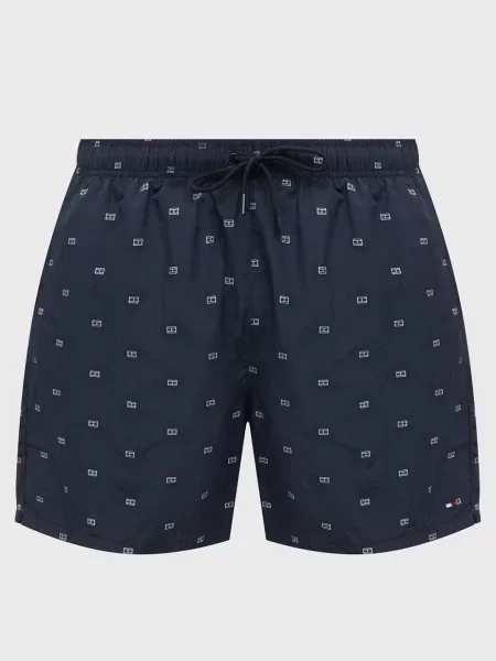 Шорти Tommy Hilfiger з принтом сині