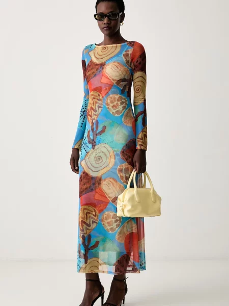 Never Fully Dressed rochie albastru