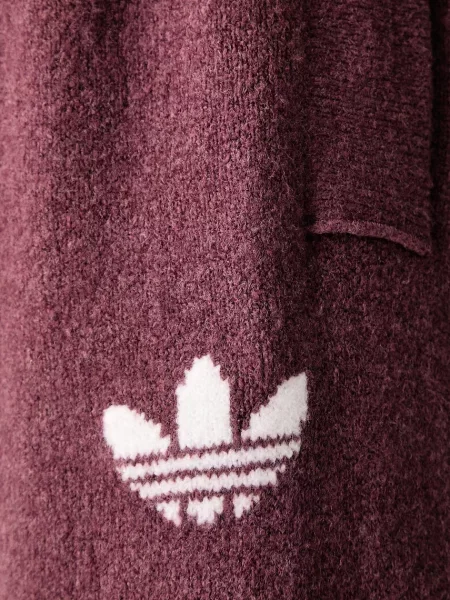 Плетени панталон Adidas Originals розово