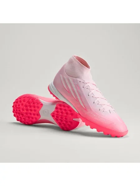 SPARKFUSION LEAGUE Mid Cut Turf Football Boots bílé