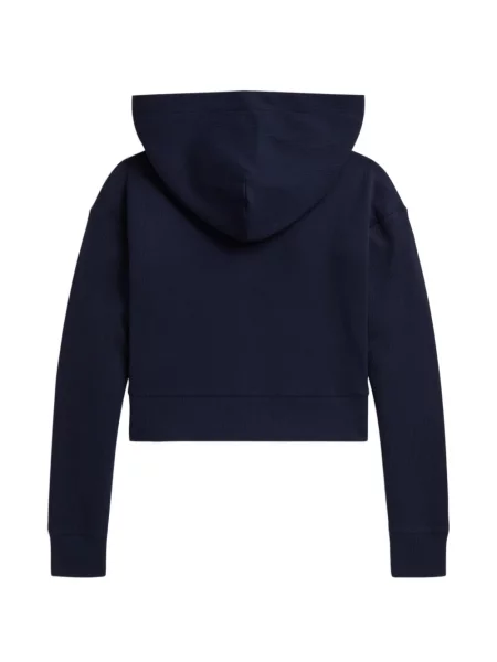 Bluza z kapturem dziecięca Polo Ralph Lauren niebieska