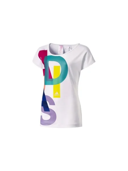 Tricou copii Adidas alb