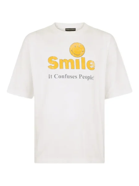 Tricou Dsquared2 cu imagine alb