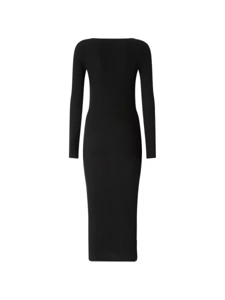 Rochie midi Pinko cu volane negru