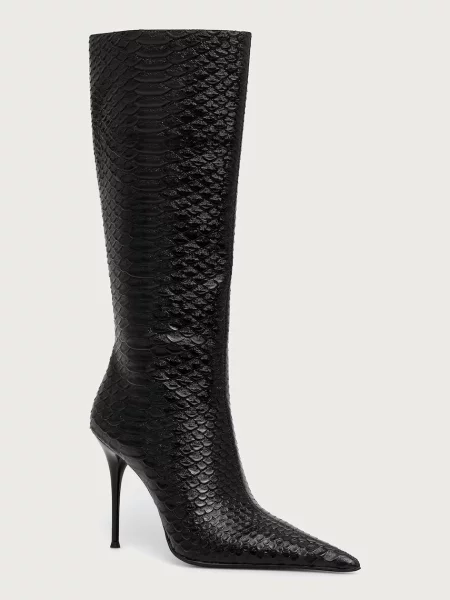 Jeffrey Campbell cizme cu cui pentru femei din piele PROPOSAL negru