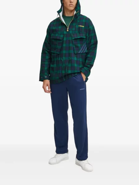 Sneakerși Adidas Terrex cu dungi de catifea cord albastru