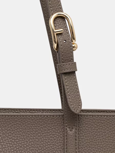 Torebka Furla skórzana brązowa