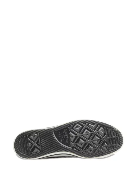 Sneakerși Converse Chuck Taylor All Star cu dungi cu franjuri din țesătură twill negru