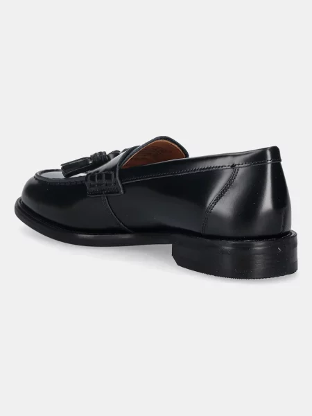 Kožené mokasíny Vagabond Shoemakers LINN na plochém černá