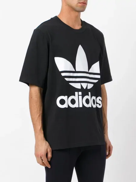 Tricou Adidas cu autograf negru