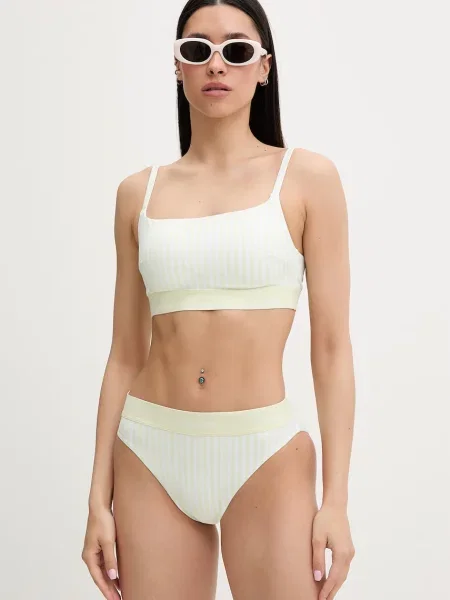 Calvin Klein plavková podprsenka zelená
