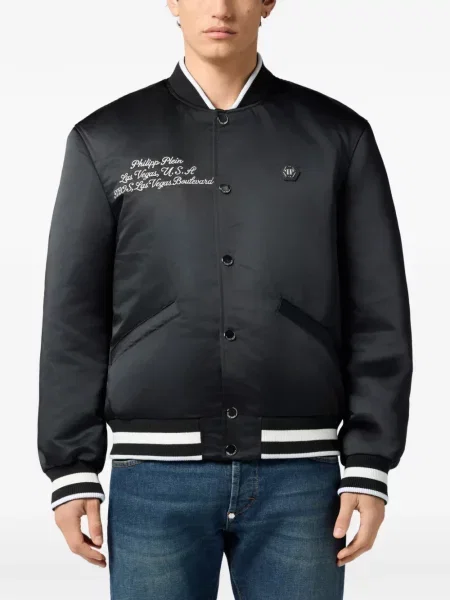Bomber bunda Philipp Plein černá