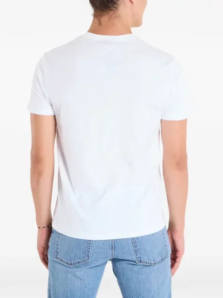 Tricou Ea7 Emporio Armani cu imagine alb
