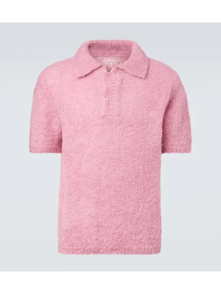 Svetr Erl z alpaky růžový