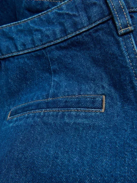 Reserved Джинси з широкими штанинами синій