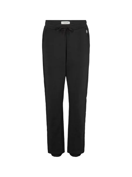 U.S. POLO ASSN. Kalhoty India černá bílá