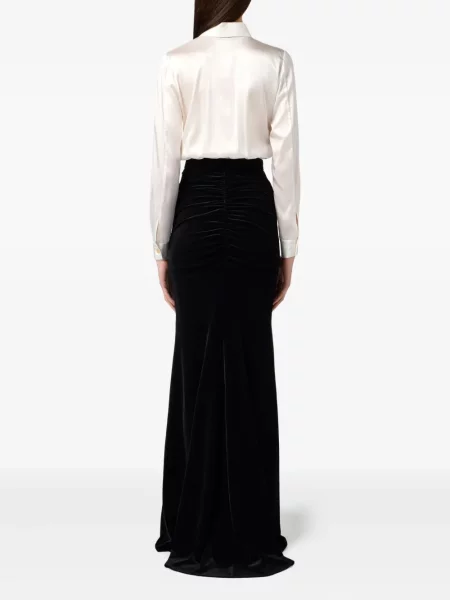 Rochie maxi Elisabetta Franchi plisată de costum